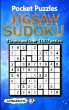 Pocket Puzzles Jigsaw Sudoku: 3 Levels: Easy, Medium and Hard