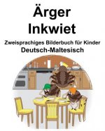 Deutsch-Maltesisch Ärger/Inkwiet Zweisprachiges Bilderbuch für Kinder