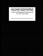 MILLIMETERPAPIER 120 Seiten - Mathematikpapier -vier Quadrate pro Zoll 8.5 x 11 Zoll / 21.59 x 27.94 cm