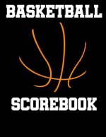 Basketball Scorebook: 50 Game Scorebook with Scoring by Quarters (8.5 x 11)