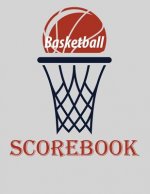 Basketball Scorebook: Basic 50 Game Basketball Scorebook (8.5 x 11)