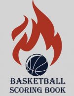 Basketball Scoring Book: Basic Basketball Scorebook - 50 Games (8.5 x 11)