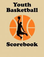 Youth Basketball Scorebook: 50 Game Scorebook for Basketball Games - Scoring by Half
