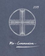 Ma Communion: Livre d'or avec beaucoup d'espace pour les souhaits bénis - comme idée cadeau pour l'enfant de communion - amour, bonh