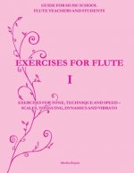 Exercises for Flute I: Exercises for tone, technique and speed - scales, tonguing, dynamics and vibrato
