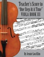 One Step At A Time: The Teacher's Score, Viola III