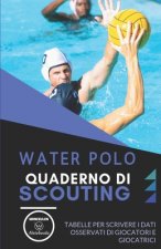 Water Polo. Quaderno Di Scouting: Tabelle per scrivere i dati osservati di giocatori e giocatrici