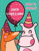 Buon Compleanno: libro da colorare