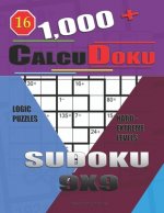 1,000 + Calcudoku sudoku 9x9: Logic puzzles hard - extreme levels