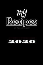 My recipes: Cookbook Recipe /Record 120 of your favorite recipes.