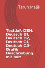 Testdaf, DSH, Deutsch B1, Deutsch B2, Deutsch C1, Deutsch C2- Grafik Beschreibung mit mir!