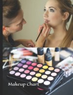 Makeup Chart: Paper Chart for Makeup Artist