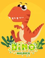 Dino Malbuch: Tolles Geschenk für Kinder von 4 bis 8 Jahren