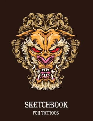 Sketchbook for Tattoos: Art Sketch Pad for Tattoo Designs New Idea in tattoo Sketch books