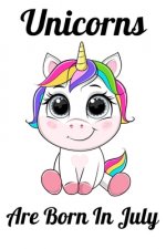Unicorns Are Born In July: Happy Unicorn Birthday