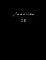 Livre de réservation 2020: pour restaurants, bistrots et hôtels - 370 pages - 1 jour=1 page - couverture du livre numéro 4