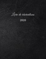 Livre de réservation 2020: pour restaurants, bistrots et hôtels - 370 pages - 1 jour=1 page - couverture du livre numéro 11