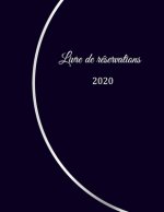 Livre de réservation 2020: pour restaurants, bistrots et hôtels - 370 pages - 1 jour=1 page - couverture du livre numéro 9