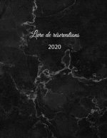 Livre de réservation 2020: pour restaurants, bistrots et hôtels - 370 pages - 1 jour=1 page - couverture du livre numéro 5