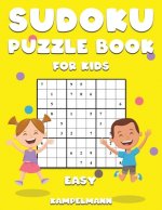 Sudoku Puzzle Book for Kids Easy: 200 Easy Difficulty Sudokus for Kids with Instructions and Solutions - Large Print