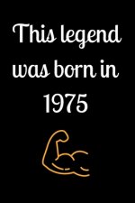 This legend was born in 1975