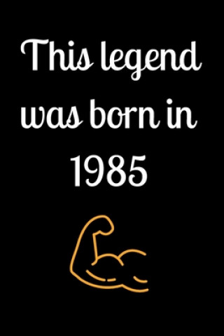 This legend was born in 1985 (Star Note Books)(Brožovaná)
