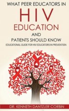 What Peer Educators in HIV Education and Patients Should Know: Educational guide for HIV Educators in Prevention By