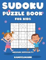 Sudoku Puzzle Book for Kids Medium Difficulty: 300 Medium Sudokus for Children - Includes Instructions and Solutions
