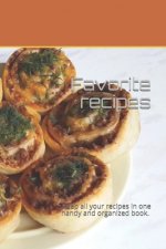 Favorite recipes: Keep all your recipes in one handy and organized book. size 6