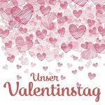 Unser Valentinstag: Erinnerungsbuch und Liebesgeschenk, als Geschenk für sie und ihn zum (ersten) Valentinstag