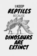 I Keep Reptiles Because Dinosaurs Are Extinct: Do you have a love of reptiles that started with a fascination with Jurassic dinosaurs?