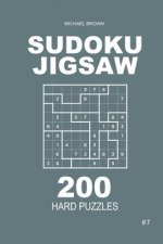 Sudoku Jigsaw - 200 Hard Puzzles 9x9 (Volume 7)
