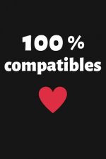 100% compatibles: Carnet d'Amour ? Remplir pour Couple - Déclaration ? compléter - Tickets ? découper - Espace créatif pour les souvenir