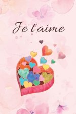 Je t'aime: Carnet d'Amour ? Remplir pour Couple - Déclaration ? compléter - Tickets ? découper - Espace créatif pour les souvenir