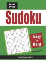Large Print Sudoku: 100 Easy to Hard Puzzles