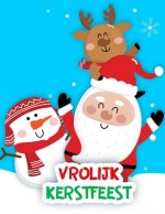 Vrolijk Kerstfeest: Kleurboek