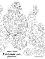 Livro para Colorir de Passaros para Adultos 2