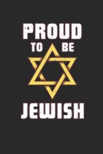 Proud to be Jewish: Paper Games Tic Tac Toe (6x9 Inches) with 120 Pages