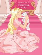 Livro para Colorir de Princesa 1, 2 & 3