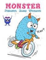 Monster Preschool Basics Workbook: Essential Preschool Skills Fun Games and Activities for Toddlers, Kindergarten to pre-k (Number Tracing Practice, S