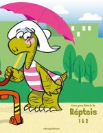 Livro para Colorir de Repteis 1 & 2