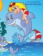 Livro para Colorir de Diversao Marinha