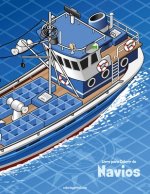 Livro para Colorir de Navios