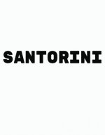 Santorini: Black and White Decorative Book to Stack Together on Coffee Tables, Bookshelves and Interior Design - Add Bookish Char