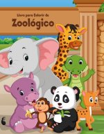 Livro para Colorir de Zoologico
