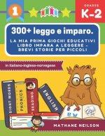300+ leggo e imparo. la mia prima giochi educativi libro impara a leggere - Brevi storie per piccoli in italiano-inglese-norvegese: Il gioco delle fra