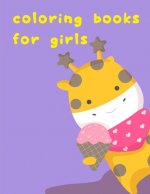 Coloring Books For Girls: An Adorable Coloring Book with Cute Animals, Playful Kids, Best for Children