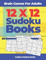 Brain Games For Adults - 12x12 Sudoku Books