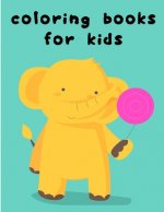 Coloring Books For Kids: my first toddler coloring book fun with animals