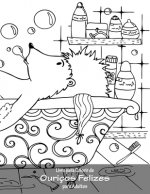 Livro para Colorir de Ouriços Felizes para Adultos